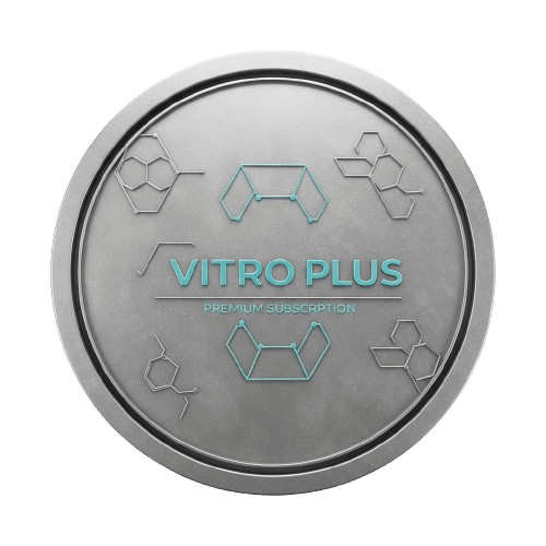 Icône argentée de l'offre Vitro Plus pour la création de sites web professionnels multi-pages